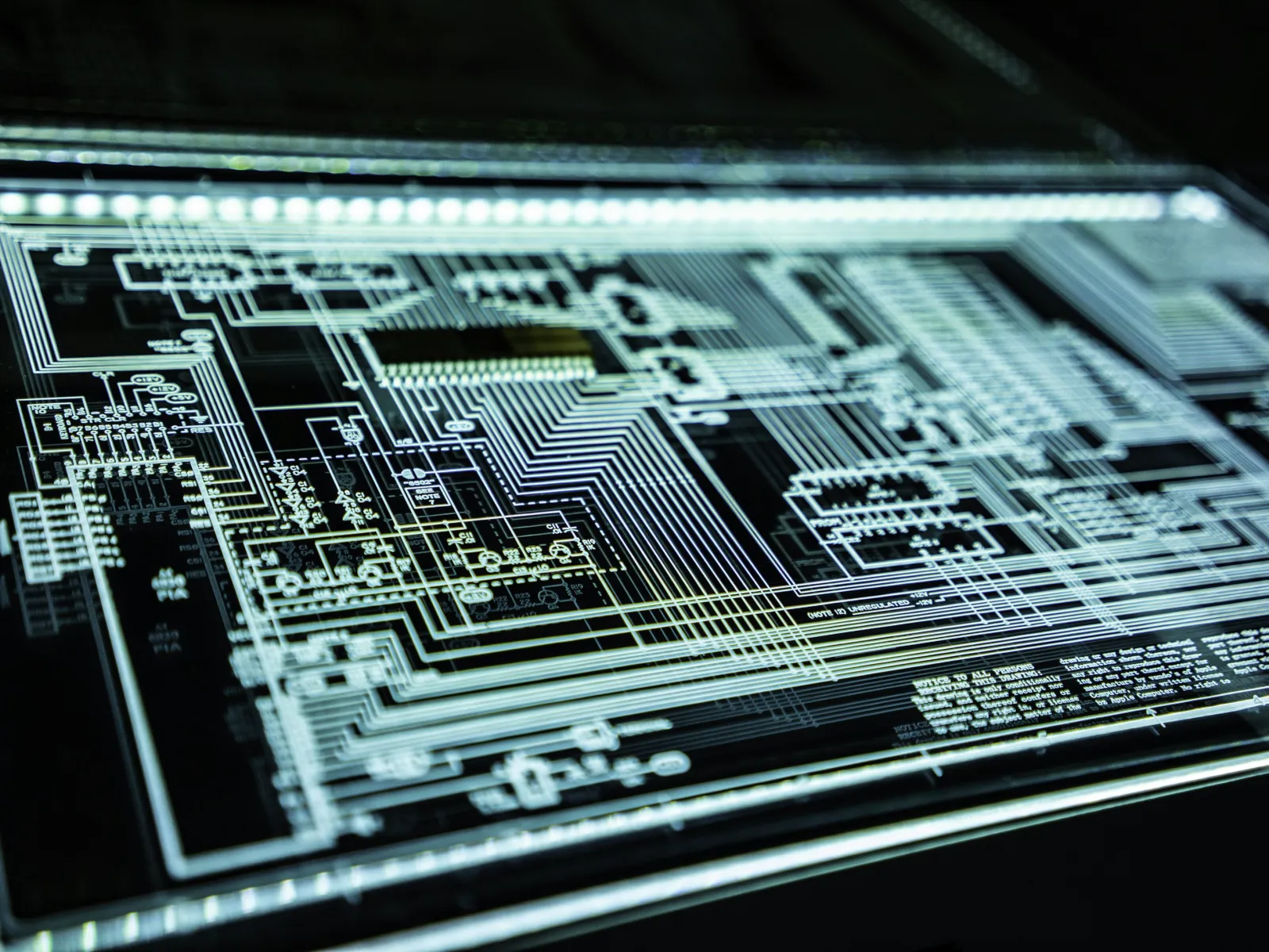 a close-up of a computer